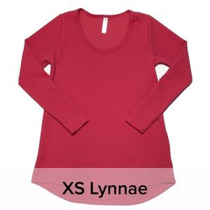 NWT LuLaRoe Lynnae long sleeve Top size XS